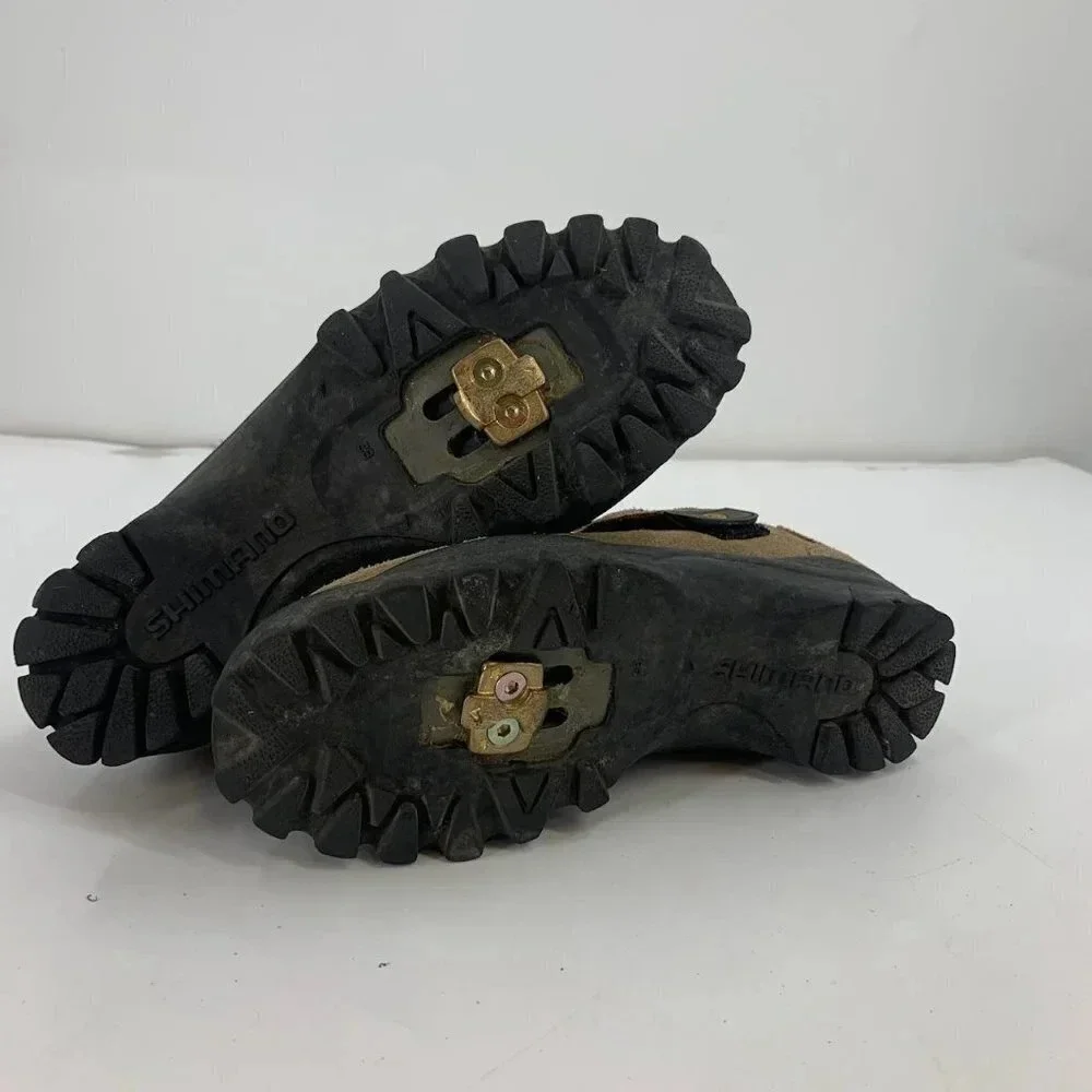 Shimano Women's SH-M057 Cycling Leather Mountain Leather Bike Shoes‎ Size 7.5